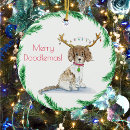 Search for labradoodle christmas tree decorations Watercolor