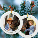 Search for horse christmas tree decorations pony