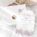 Search for outdoor baby shower invitations Elegant botanical nature