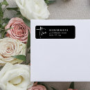 Search for family last name return address labels Simple