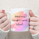 Search for inspirational mugs typography