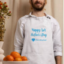Search for 1st fathers day aprons Daddy