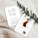 Search for qr code baby shower invitations Elegant