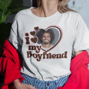 Search for boyfriend shortsleeve womens tshirts i love my boyfriend