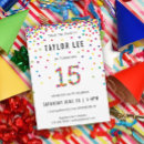 Search for 15 boy birthday invitations Rainbow