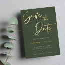 Search for olive green and gold invitations Elegant