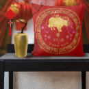 Search for chinese new year throw cushions Red and gold