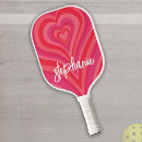 Search for pickleball heart Hot pink
