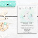 Search for stork delivery baby shower invitations Watercolor