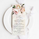 Search for blush pink menus Engagement party