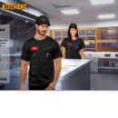 Search for chef coat tshirts Black