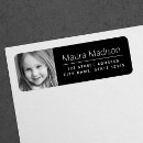 Search for photographer return address labels Black