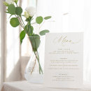 Search for white and gold menus Calligraphy