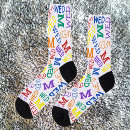 Search for colourful socks Monogrammed