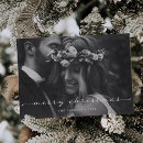 Search for romantic christmas cards Black and white