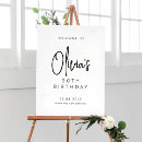 Search for 30th birthday party decor Typography