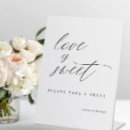 Search for love is sweet wedding signs Calligraphy