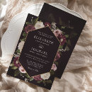 Search for masters party invitations Botanical