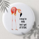 Search for with attitude badges Pink