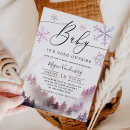 Search for pink winter wonderland baby shower invitations Baby it's cold outside