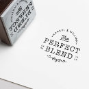 Search for perfect blend rubber stamps Coffee