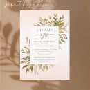 Search for rustic fall bridal shower invitations Greenery