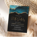 Search for teal 50th birthday invitations Agate