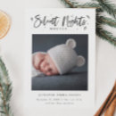 Search for first night cards Baby photo