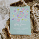 Search for retro baby girl shower invitations Sunshine