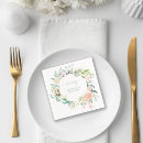 Search for pastel floral napkins Baby shower