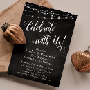 Search for chalkboard wedding invitations Typography