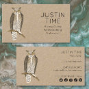 Search for owl business cards Nature