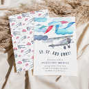 Search for vintage aeroplane birthday invitations Aviation