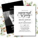 Search for heart engagement party invitations Elegant