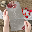 Search for brown red wedding invitations Country