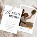 Search for black white rehearsal dinner invitations Script