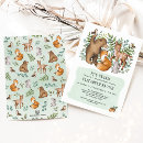 Search for wilderness baby shower invitations Woodland