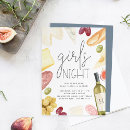 Search for wine girls night out invitations Cute