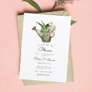 Search for watering can bridal shower invitations Flowers