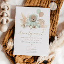 Search for sage green baby shower invitations We can bearly wait