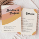 Search for pink and orange invitations Bride