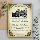Search for historical invitations Rustic