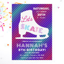 Search for glow skate party invitations Disco