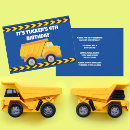 Search for blue truck birthday invitations Cool
