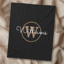 Search for monogram blankets simple