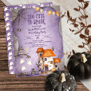 Search for two spooky birthday invitations Bats