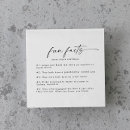 Search for bride and groom trivia Simple monochrome whimsical handwritten