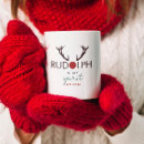 Search for the red nosed reindeer mugs Funny