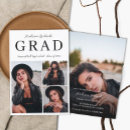 Search for classy graduation invitations Minimal