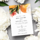Search for orange blossom wedding invitations Elegant